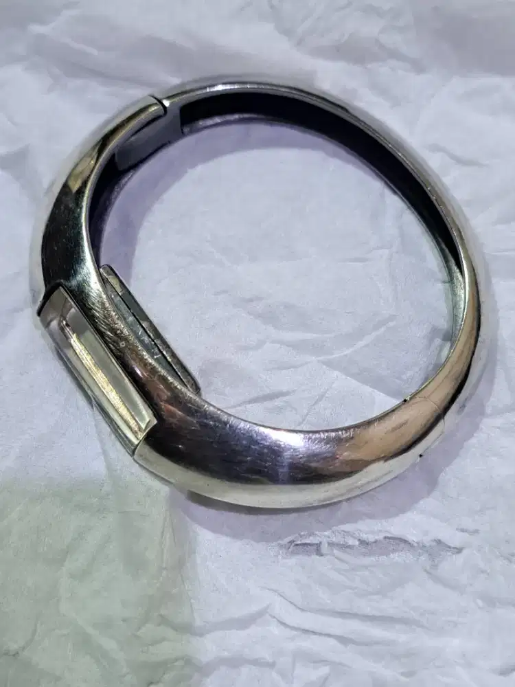 Jam tangan titus automatic model gelang bahan perak