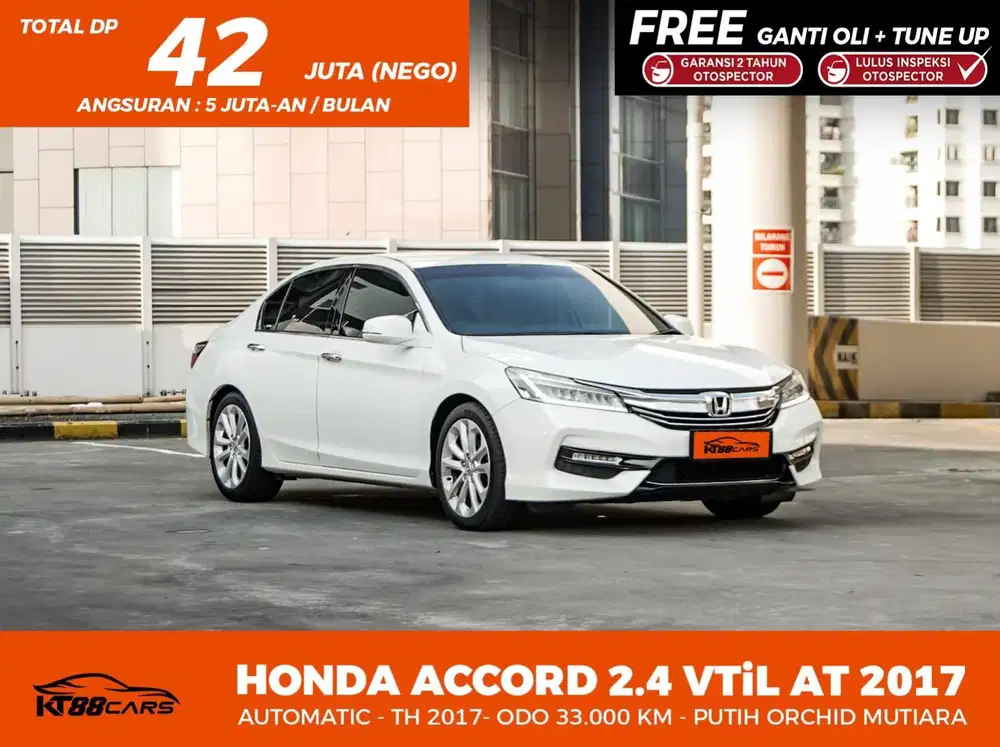 Low Odo 30rban HONDA ACCORD 2.4 VTIL AT 2017