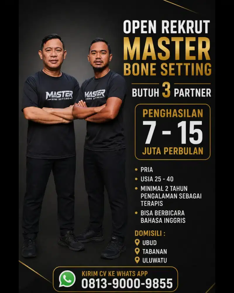 Therapist Partner Master Bone Setting