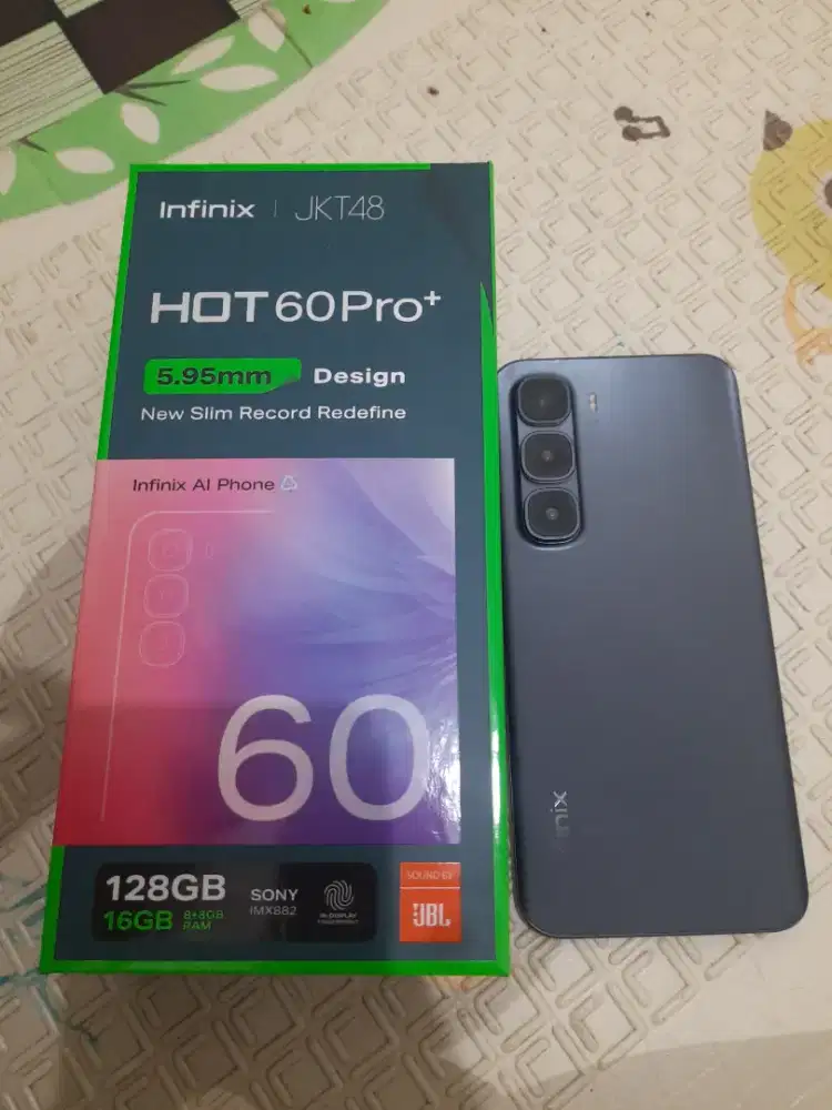 Infinix hot 60 pro + 8/128 hitam