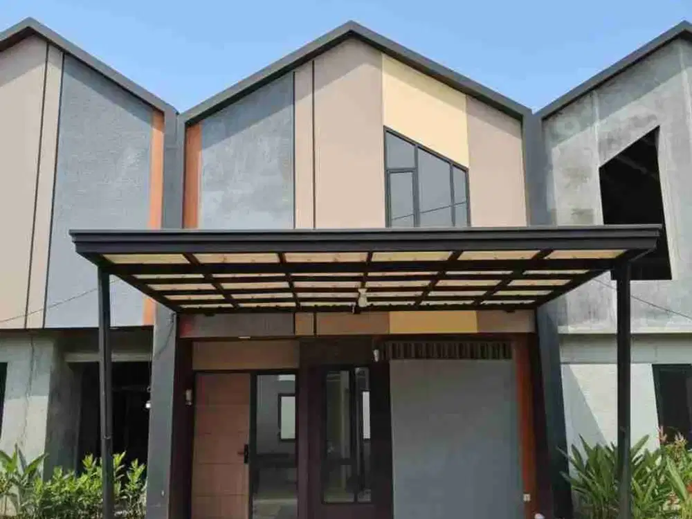 Rumah Mezanine Siap Huni Harga Ekonomis 15 menit ke Stasiun Sudimara