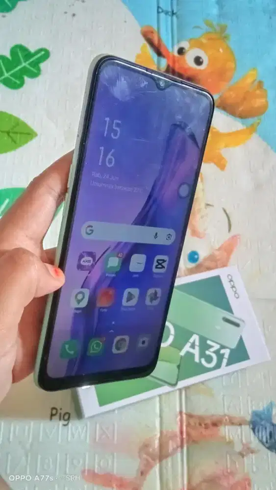 Oppo a31 ram 8/256 masih baru