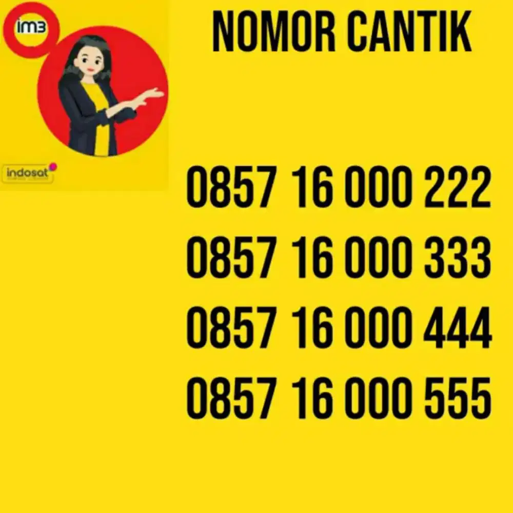 Nomor cantik Indosat