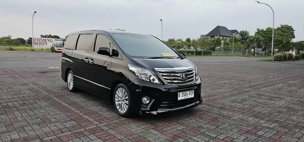 Km8rb asli,Alphard SC CBU th 2013 type tinggi ,Pilot seat, jok beludru