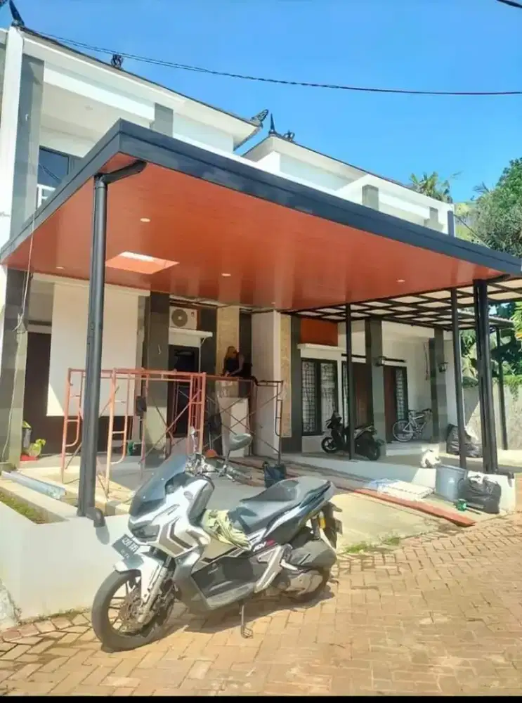 Kanopi Rumah komplit dengan Plafond Pvc