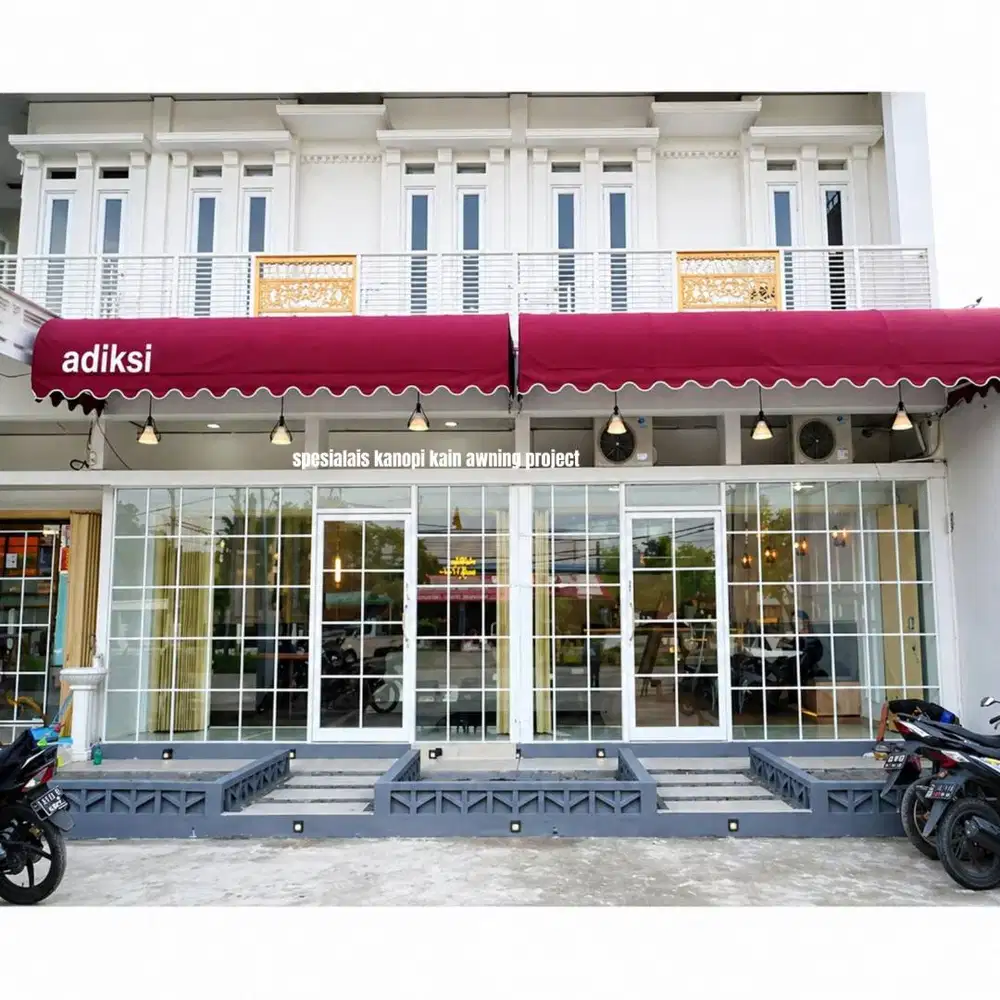 Kanopi Kain Awning Estetis | Gratis Survei Area Jabodetabek
