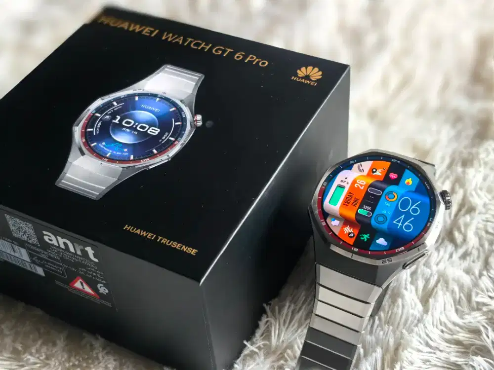 Huawei Watch GT 6 Pro Titanium 46mm Like New Garansi Panjang