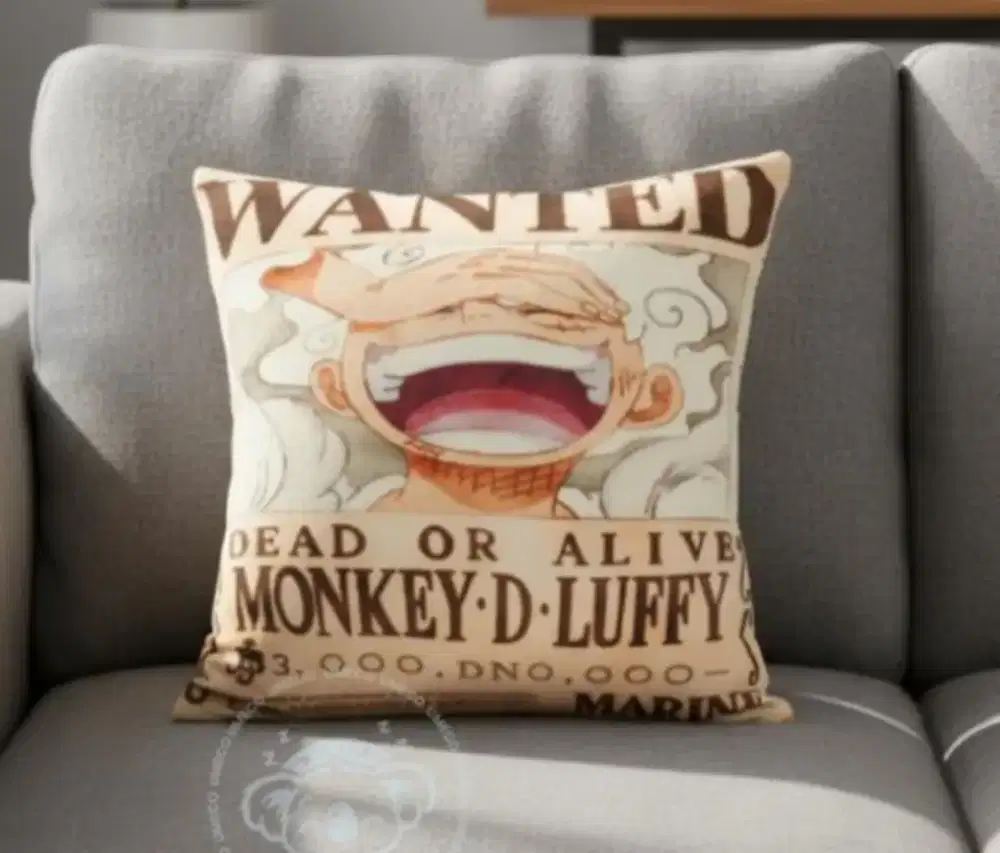 bantal Sofa Onepiece Luffy dan Zoro