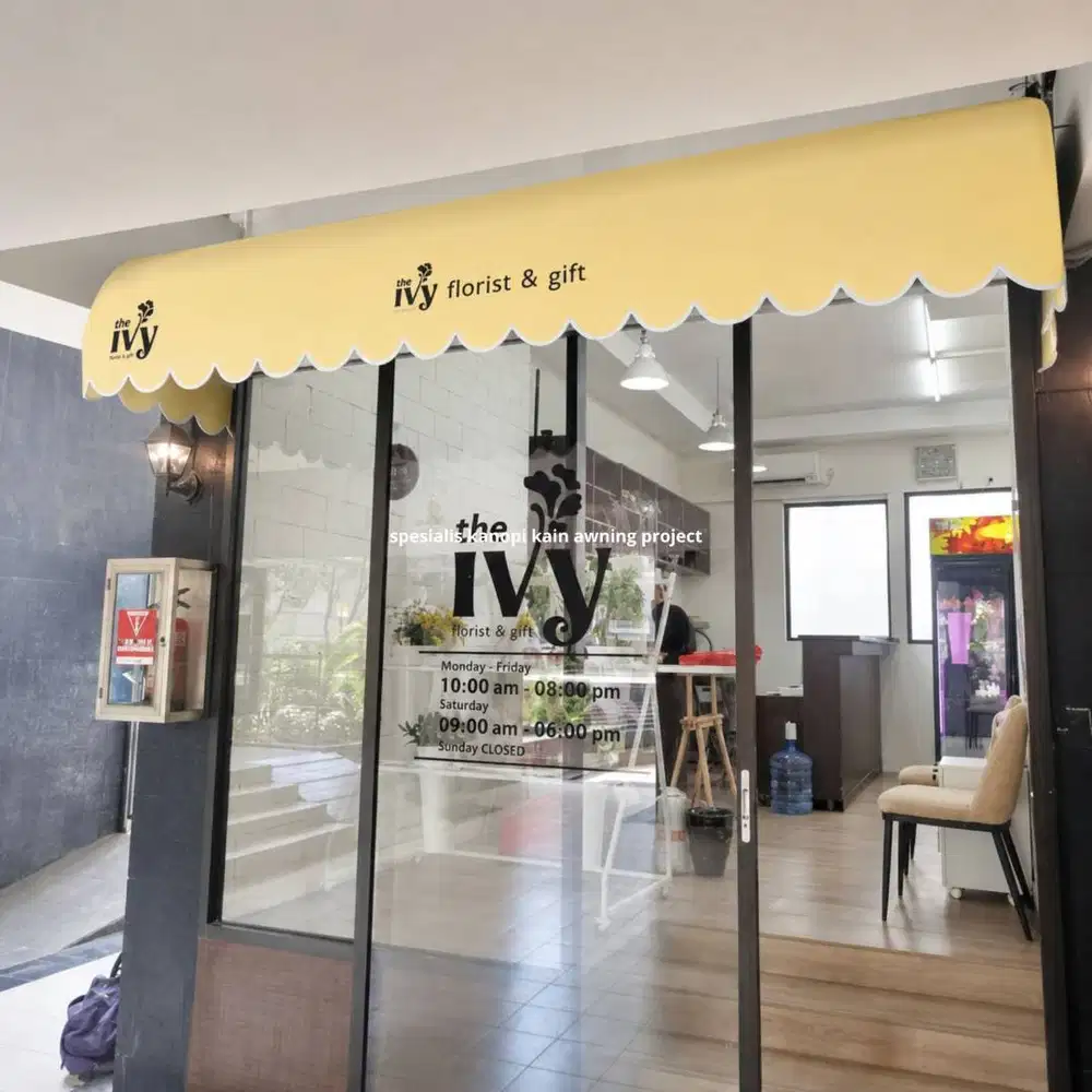 Kanopi Kain Modern Tahan Panas dan Hujan