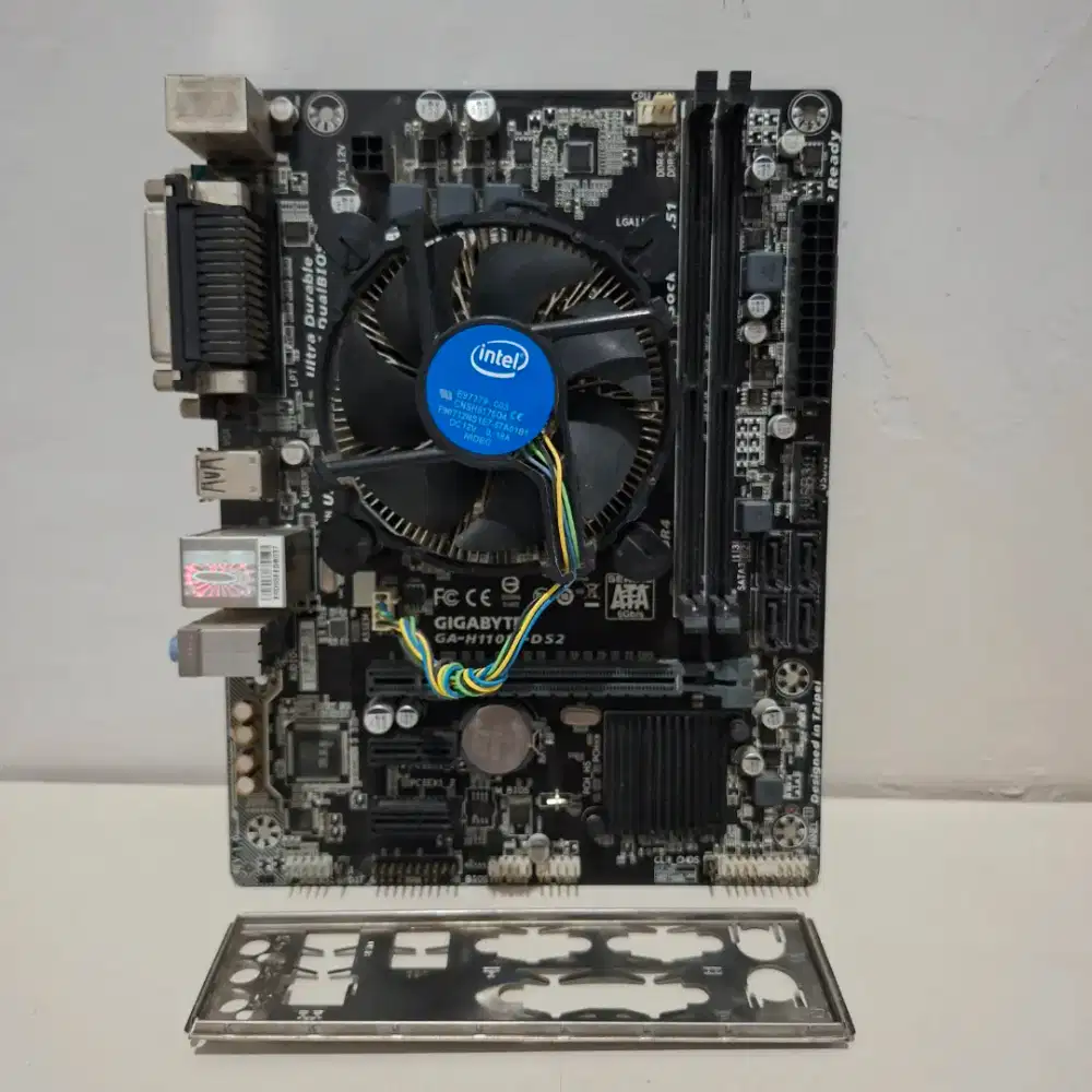 Intel Core i7 7700 3.60GHz + Mobo Gigabyte H110M-DS2 Paket Siap Pakai