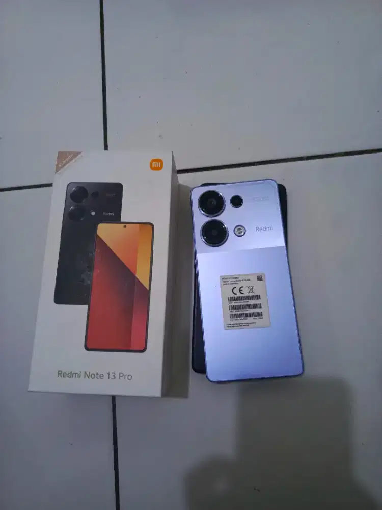 Redmi note 13 pro ram 8/256 gb second hp dus aja