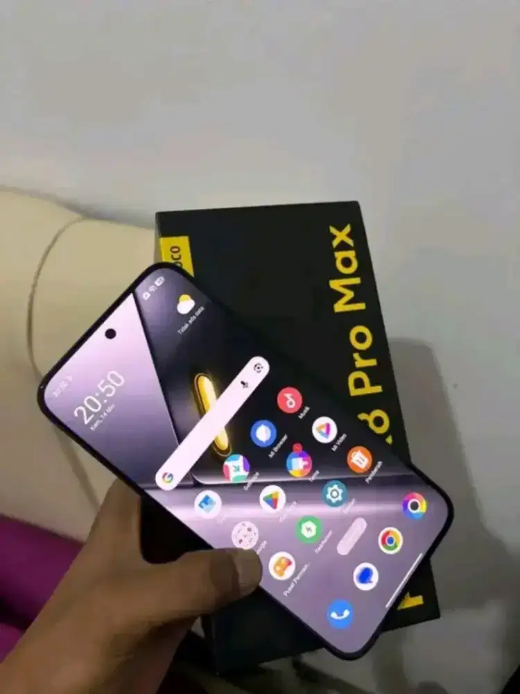 Poco x8pro max like new ram 12/512