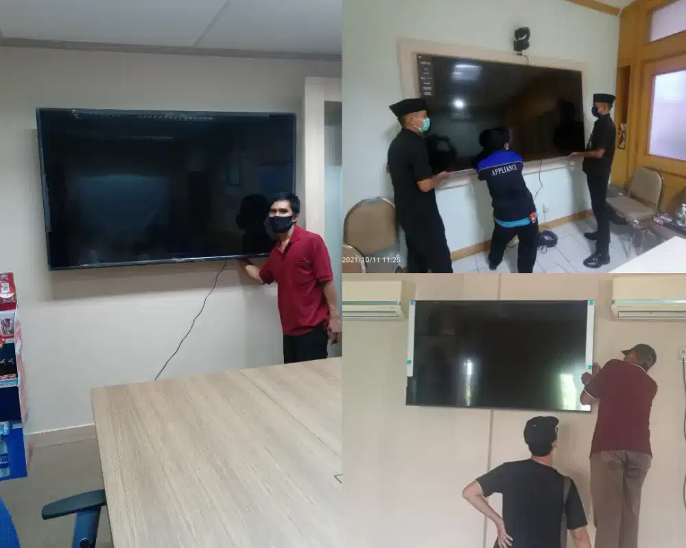 Braket +pasang atau jasa pasang terima rapih breket bracket led tv