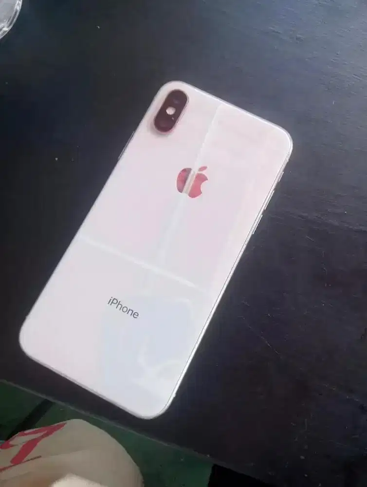 IPhone X 256gb Silver Inter Resmi (Box Tembus & Sinyal Aman)
