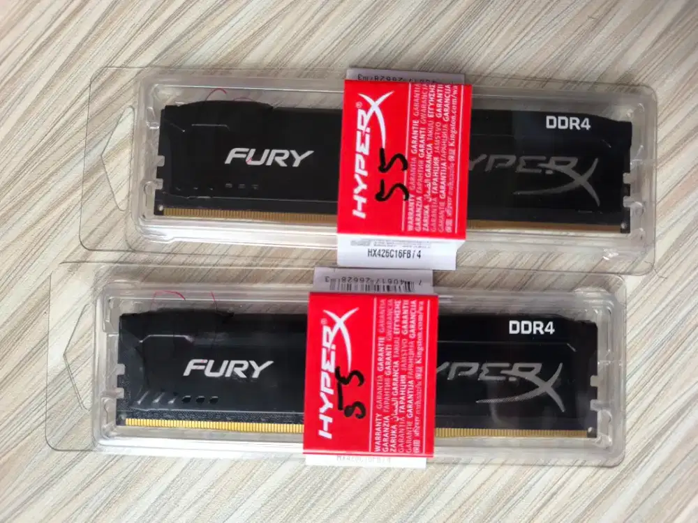 RAM  Kingston Hyper Fury DDR4 4GB
