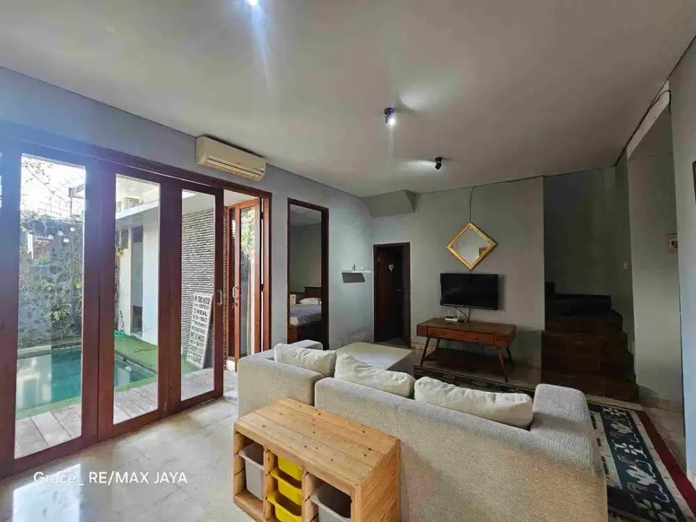 Rumah Style Villa Cantik di Area Renon, 5 menit ke Sanur