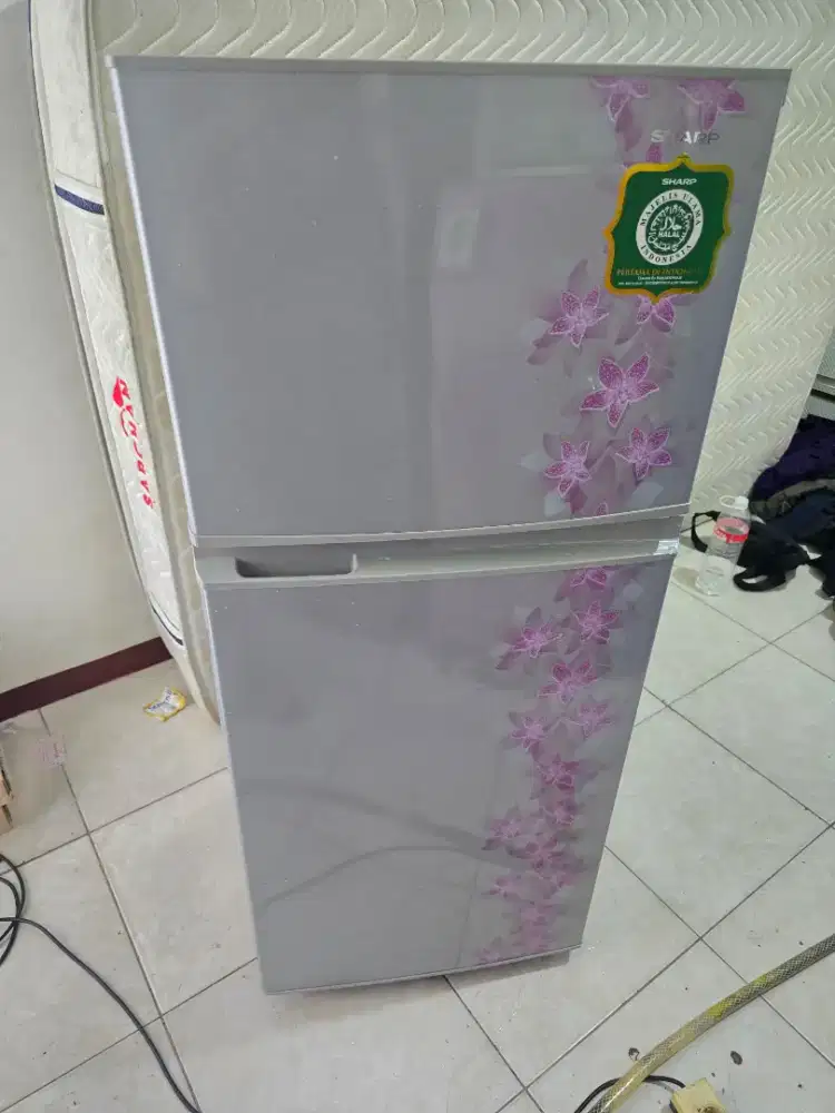 kulkas 2 pintu sharp kecil