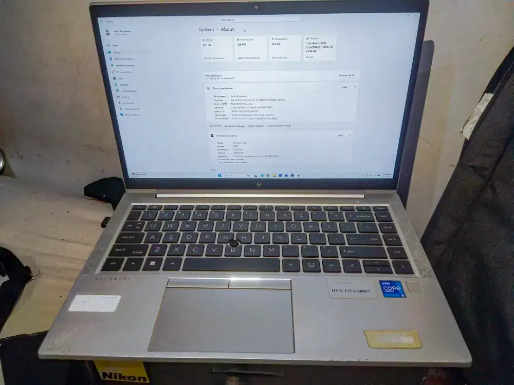 HP elitebook 840 gen 8