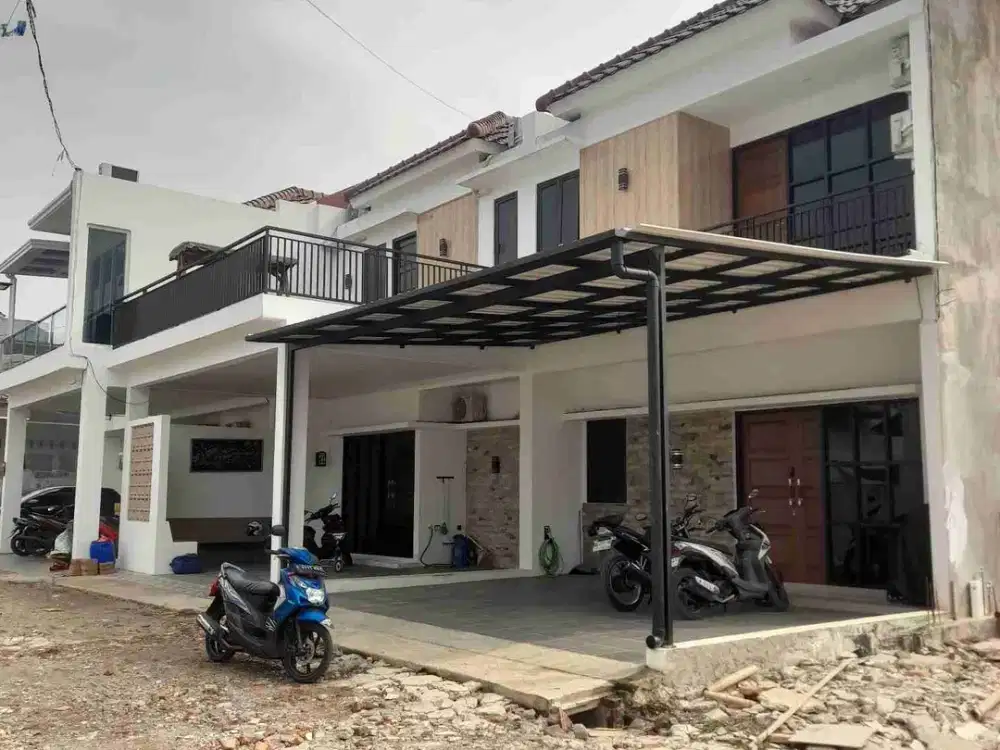 Rumah cluster cakep 2lantai terlaris dijatibening cuma 1M an , dekat LRt Cikunir 1