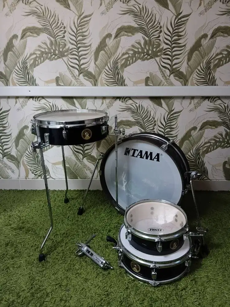 TAMA LJK48P-HBK Club JAM Pancake Hairline Black Shell Kit