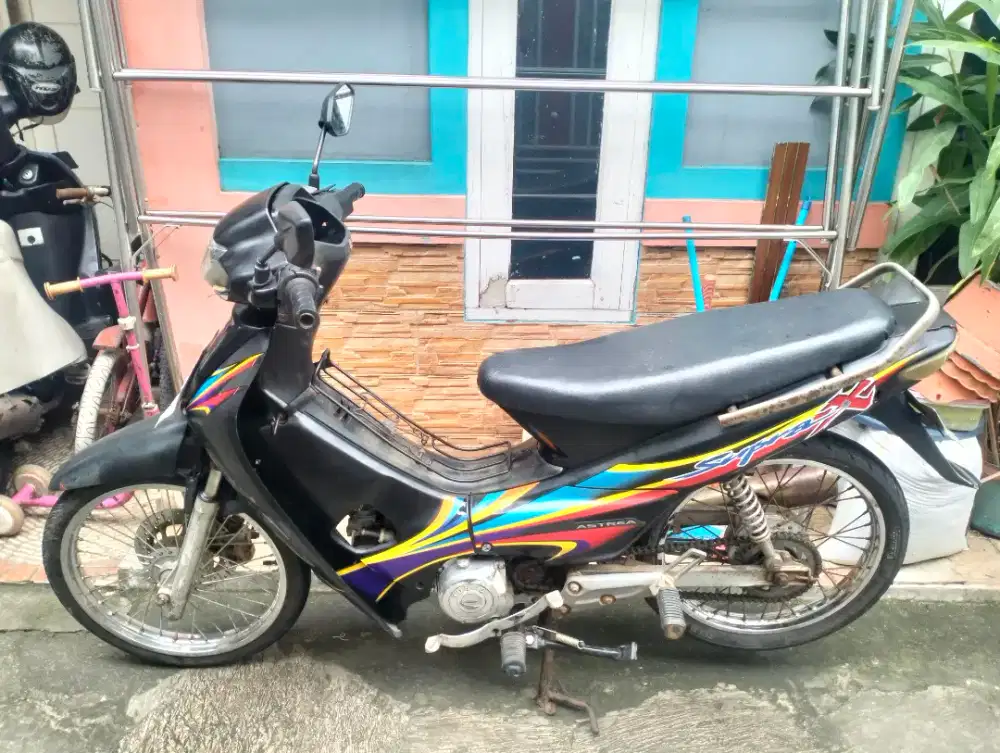 MOTOR CINA MODEL SUPRA X 2001 SIAP PAKAI LANGSUNG