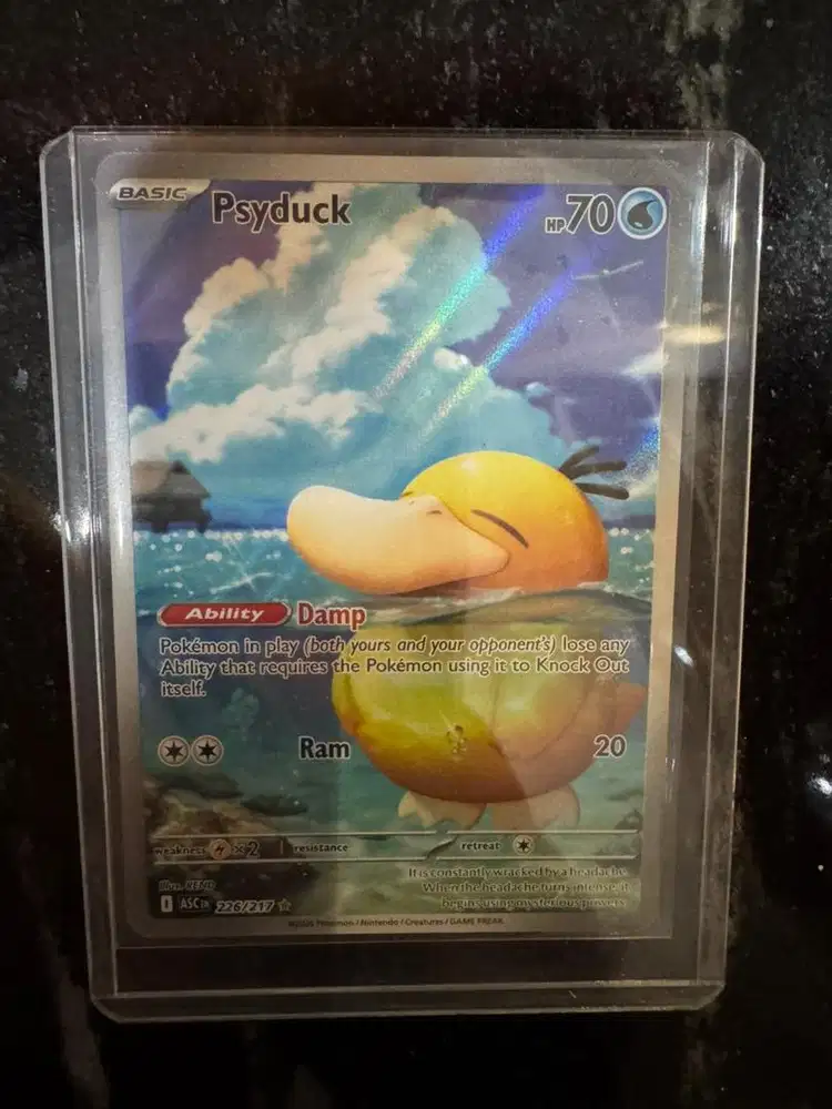 Kartu pokemon Psyduck Eng 226 fresh pull