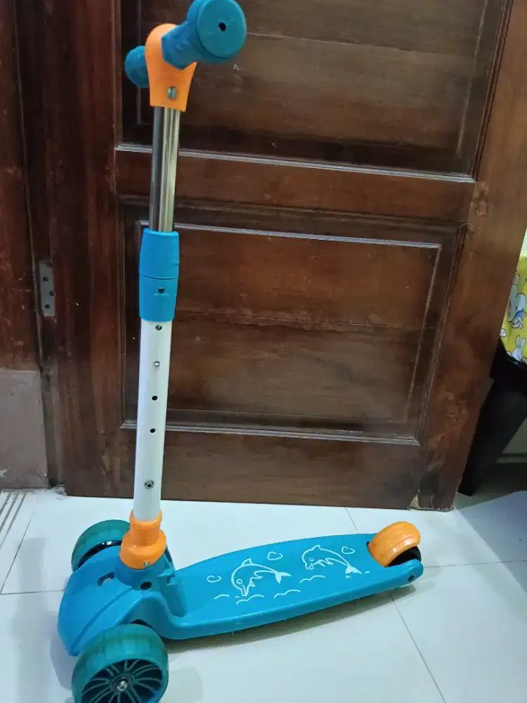 Scooter anak, bisa lepas pasang dudukan