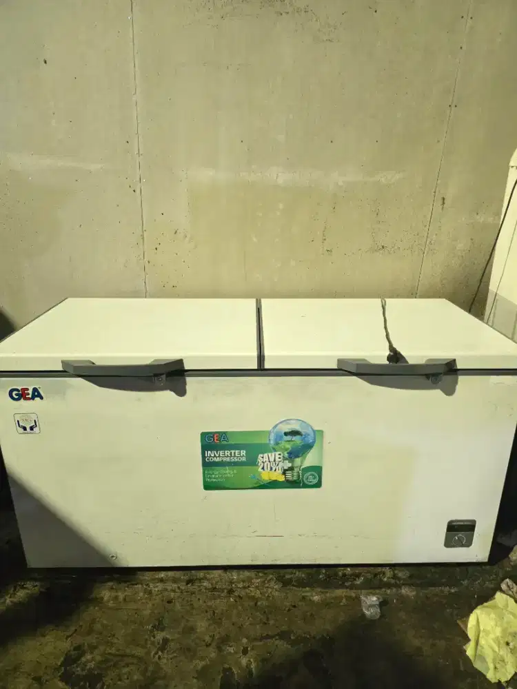 freezer box gea inverter 500 liter