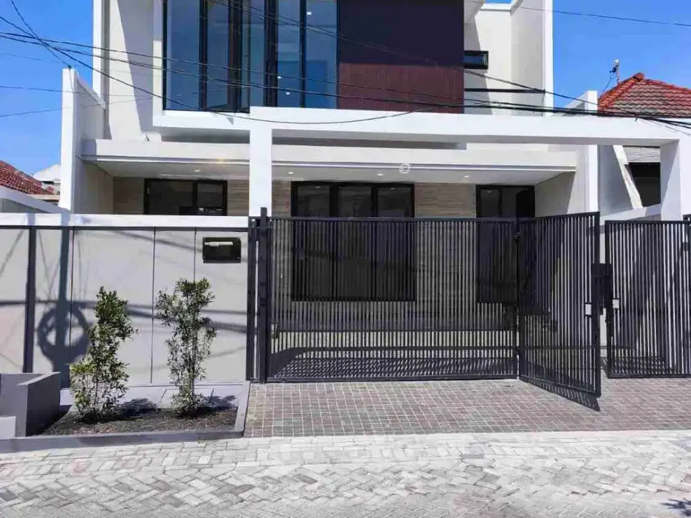 Jual Cepat 2 Lantai Baru Minimalis Mewah Dekat Unair Sutorejo Surabaya