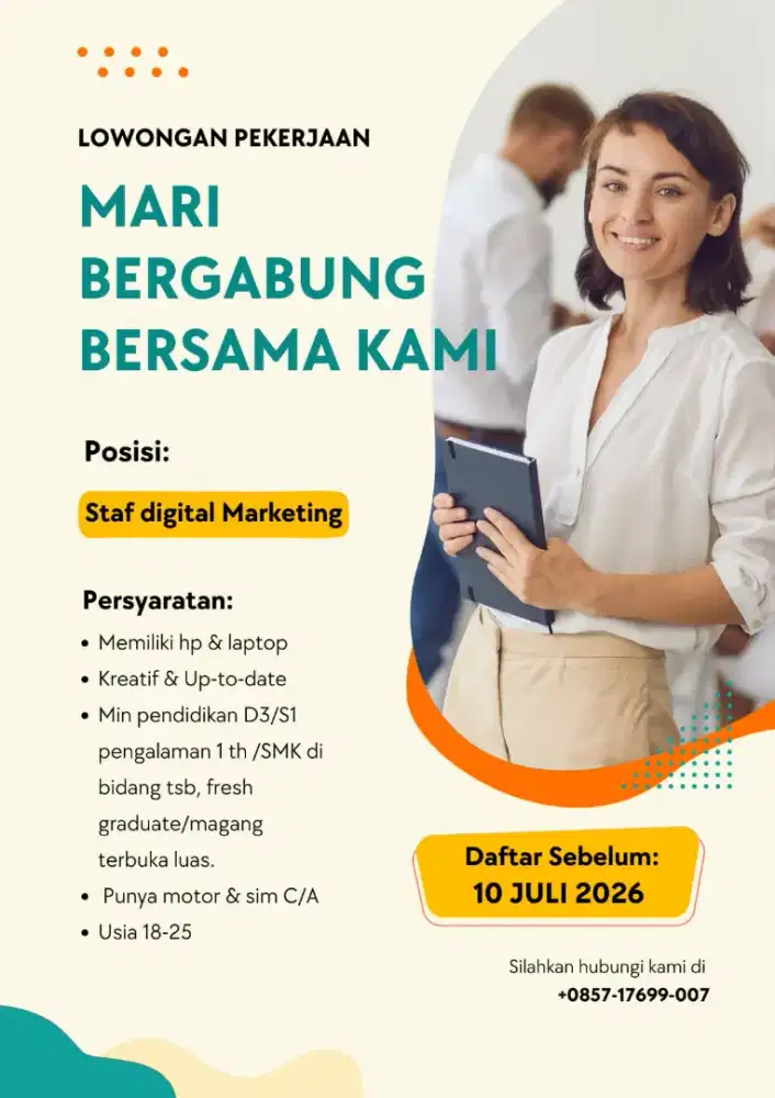 Staf digital marketing