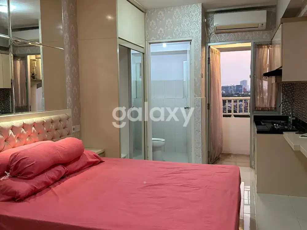 DISEWAKAN APARTEMEN EDUCITY STUDIO FULL FURNISH WATER HEATER