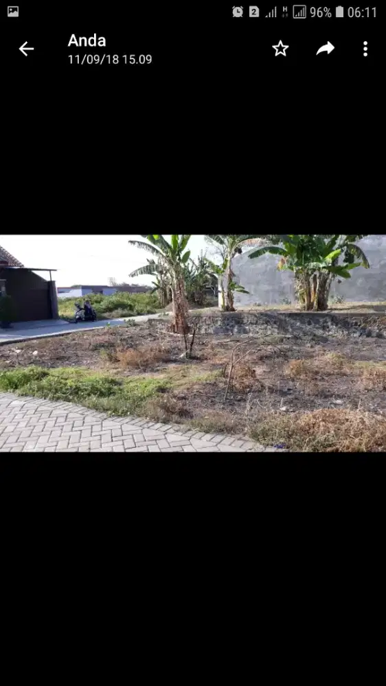 Jual Tanpa Perantara Tanah Kavling Siap Bangun/per meter persegi