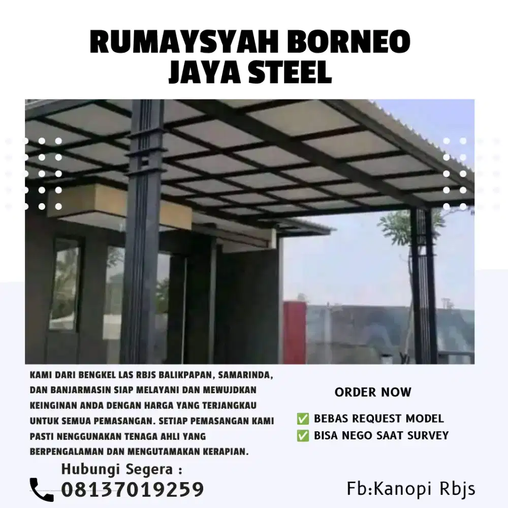KANOPI ATAP SPANDEK