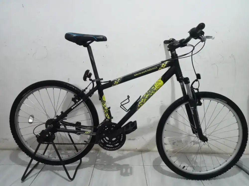 Sepeda gunung Polygon b2w ukuran dewasa bahan Aloy alumunium
