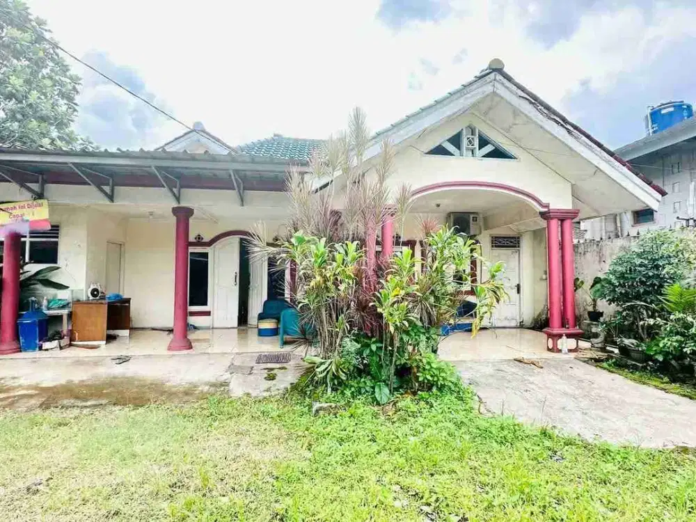 DIJUAL Rumah Luas Akses Mobil Harga Murah di Cimpaeun, Tapos, Depok