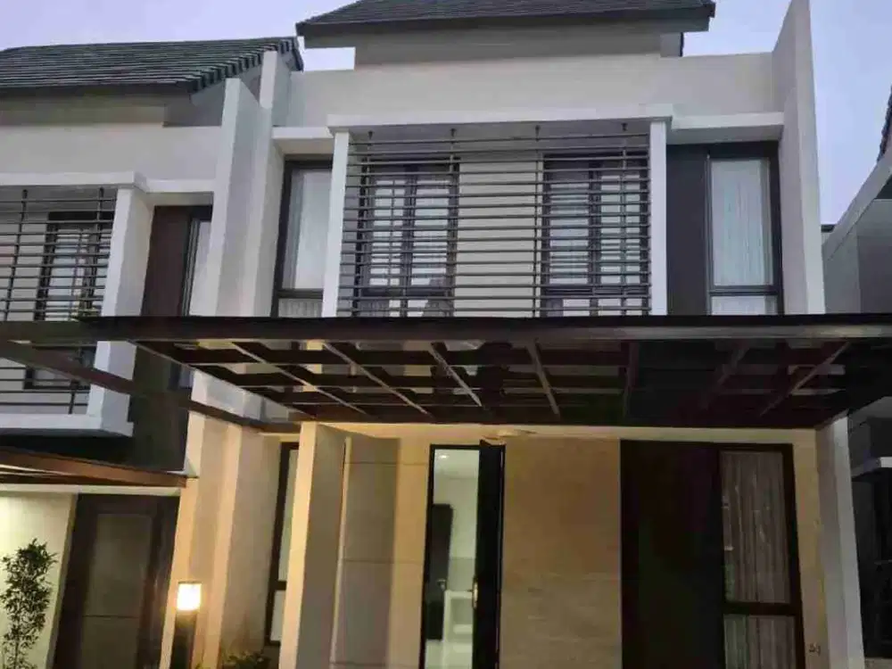 Jual cepat rumah cantik minimalis modern style cluster favorite bebas banjir. Bukit Golf Cibubur.