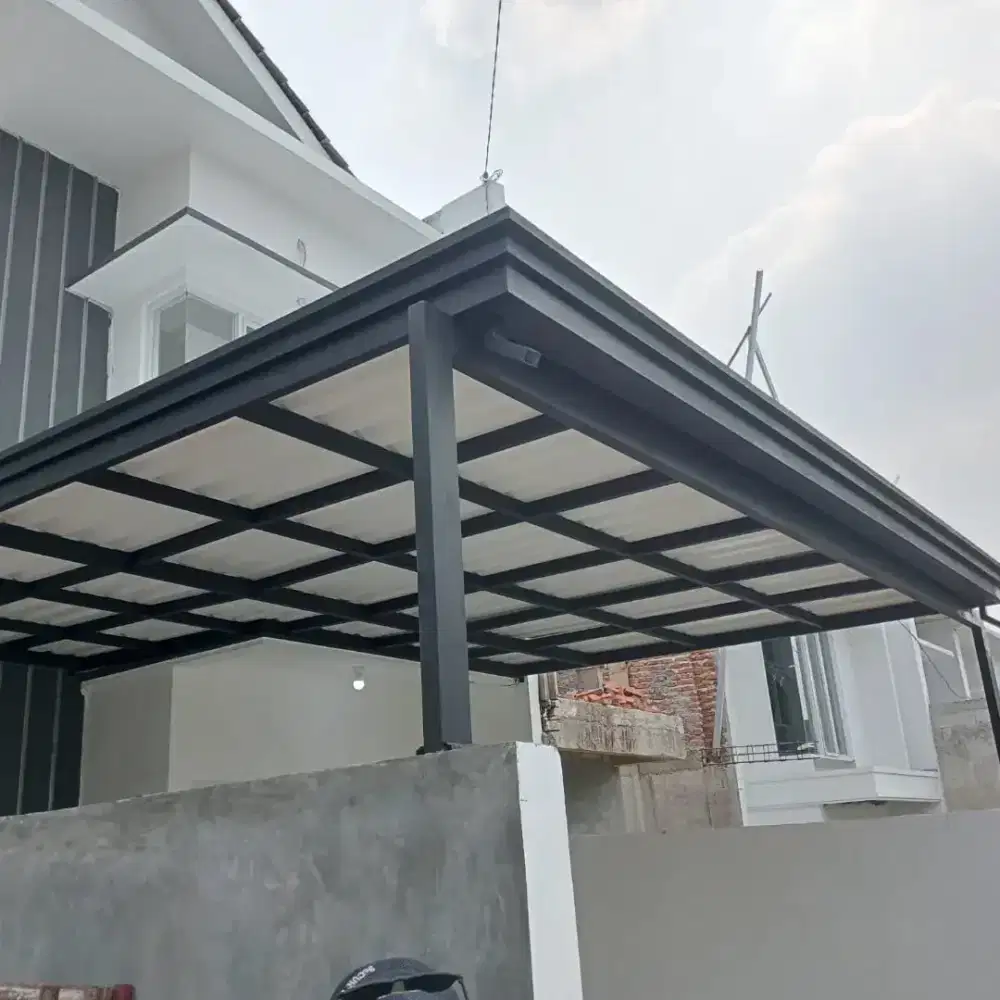 kanopi atap alderon double terbaik