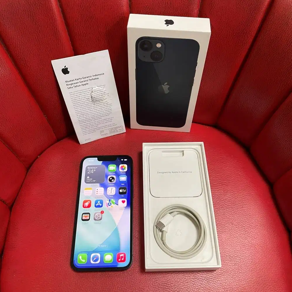 iPhone 13 256gb Midnight iBox Fullset Original