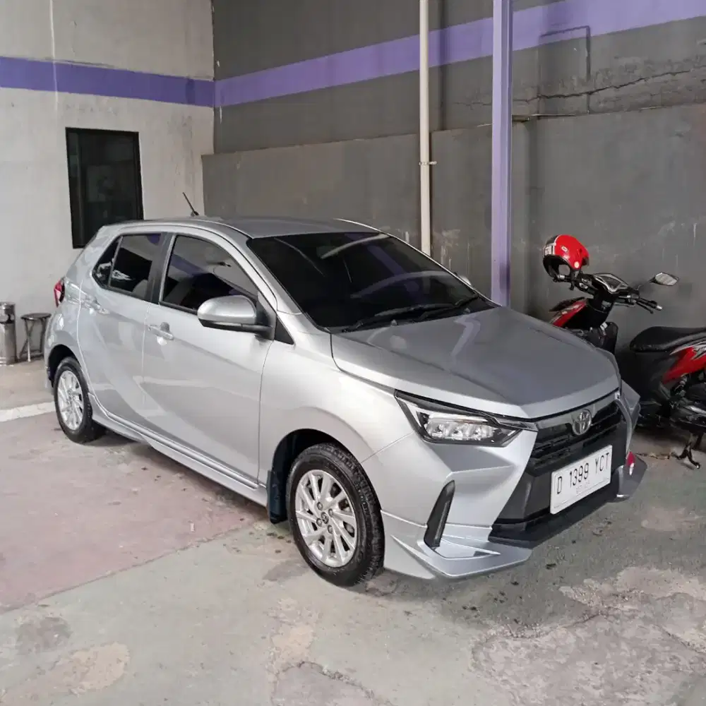 Dijual Agya Stylix G Matic 2024 Silver Pajak Panjang
