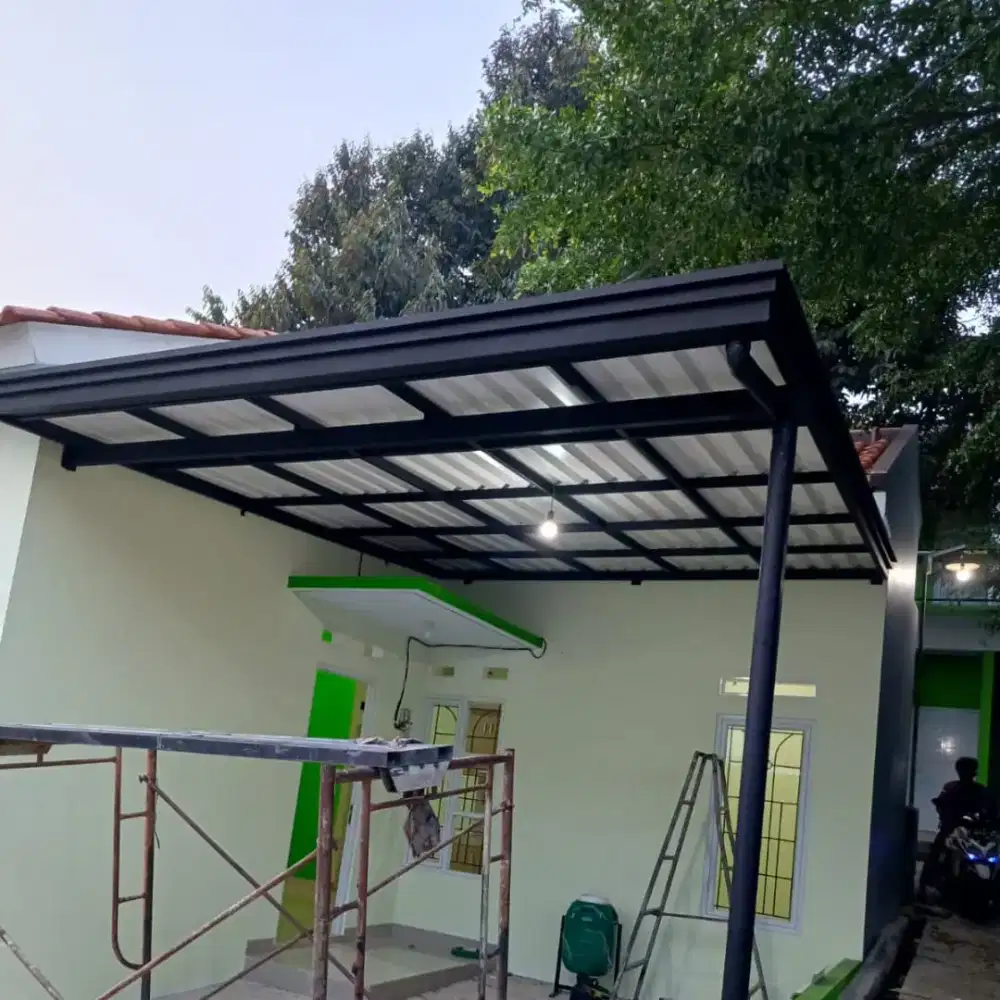 kanopi atap alderon double terbaik