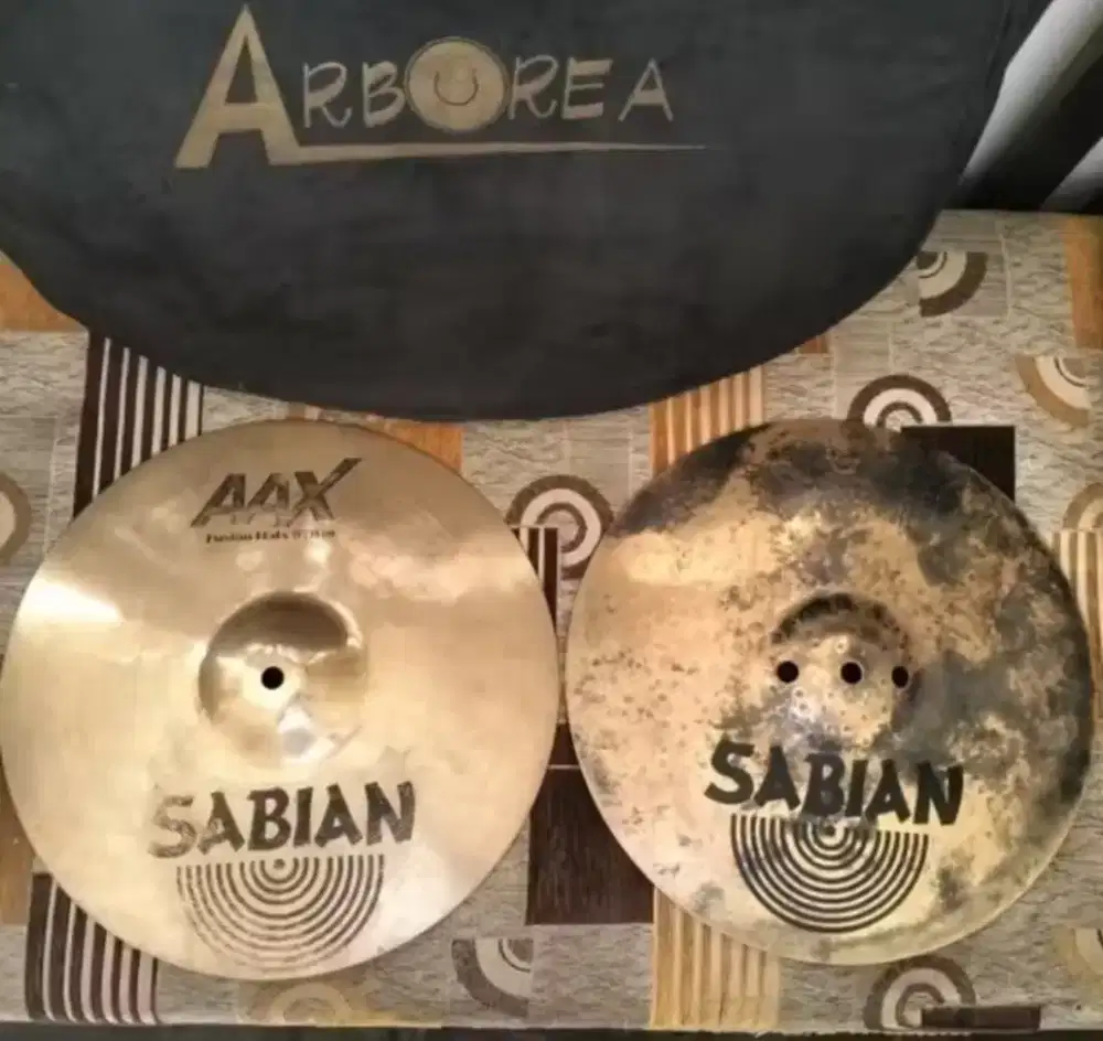 Hi Hat Sabian AAX seperti BARU