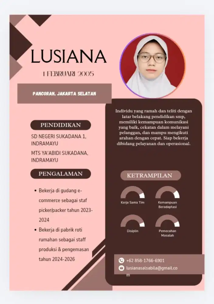 Sedang aktif mencari kerja