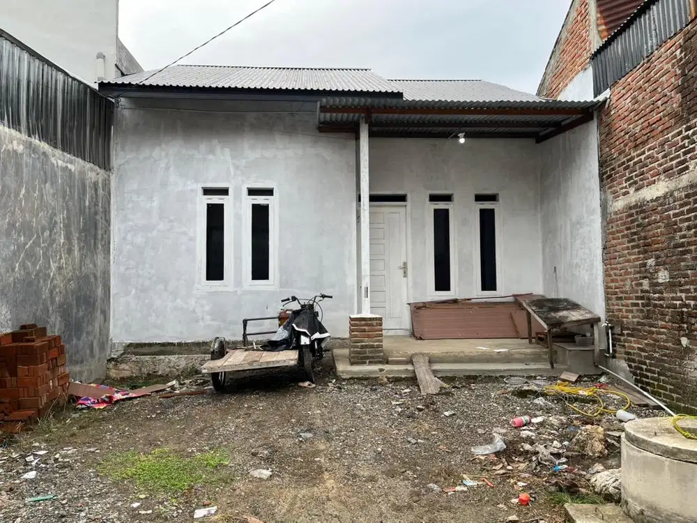 Disewakan rmh  baru type 50 gp ajuen 30.M.dari jalan utama