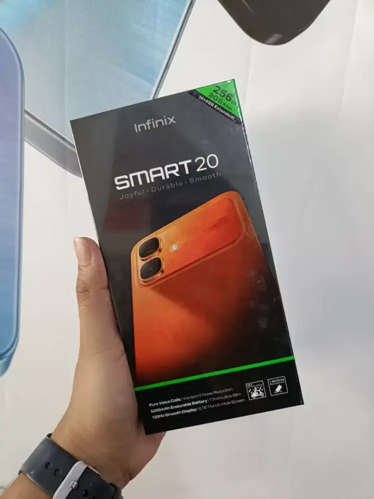 Infinix smart 20 ram 4+4/256 new