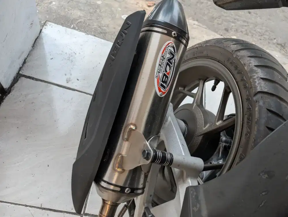 Knalpot Standard Racing NOB1 Bold X Vario 160/PCX 160