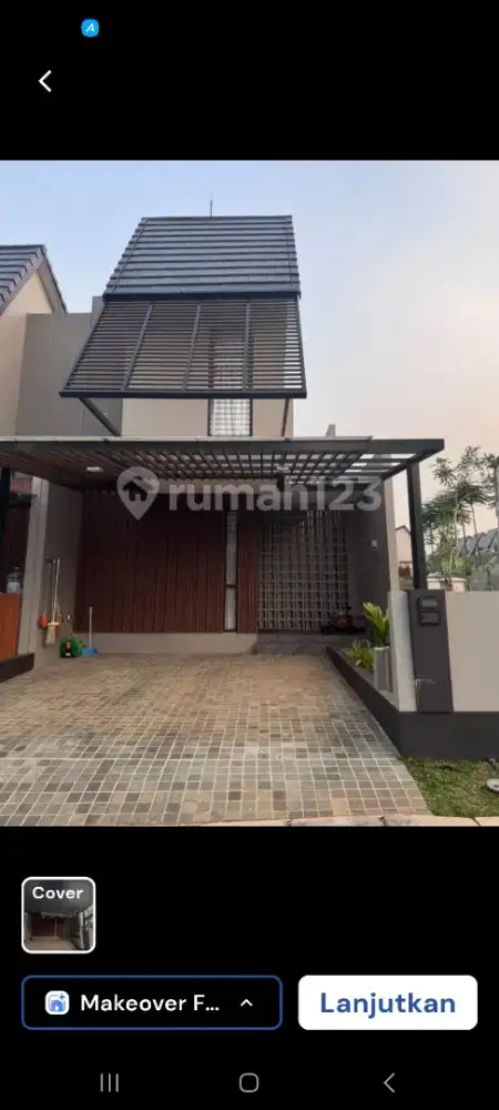 Rumah cantik di cendana residence 2 ciater BSD siap huni