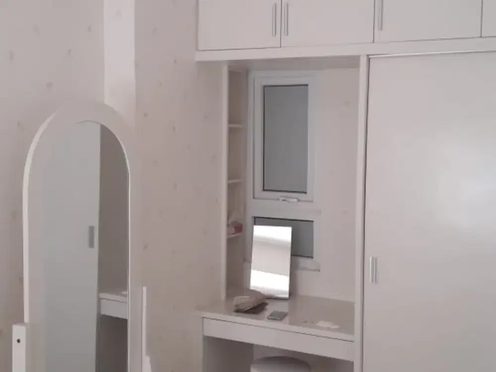 Dijual Apartemen Furnished Spring Lake 2 Bedroom Tower Basella Lokasi Strategis Summarecon Bekasi (1236)