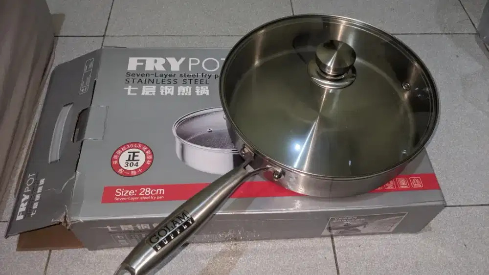 Golam Saute Pan 5-Layer 28 cm Like New
