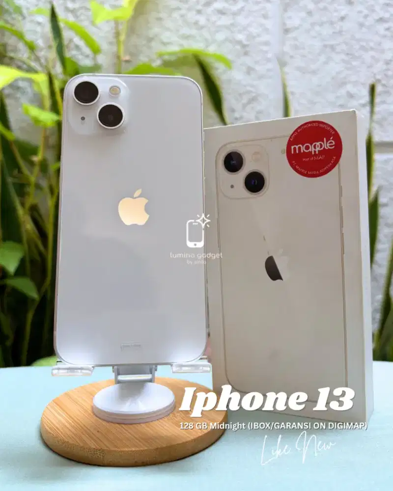 Iphone 13 128 GB Starlight (IBOX/GARANSI ON DIGIMAP)