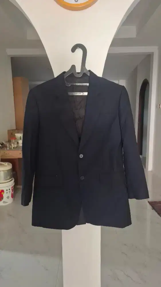 Jas Pria Polos Hitam dan Navy